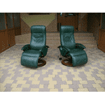 Відпочинкове шкіряне крісло з масажем (6090) - LvivMarket.net, Фото 1