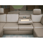 Новий шкіряний П-подібний диван, розкладний (4945). ДНІПРО - LvivMarket.net, Фото 26