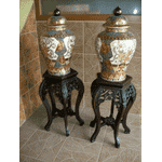 Пара інтерєрних ваз. Фарфор. Китай. (6017) - ЛьвівМаркет, Фото 22 Пара інтерєрних ваз. Фарфор. Китай. (6017) - LvivMarket.net, Фото 22