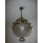 Стельовий  підвісний світильник (латунь, скло) (5885) - LvivMarket.net, Фото 12
