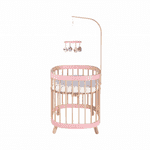 Ліжечко Tweeto 7 в 1, Колір рожева Вишня+Натуральний - ЛьвівМаркет, Фото 1 Ліжечко Tweeto 7 в 1, Колір рожева Вишня+Натуральний - LvivMarket.net, Фото 1