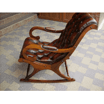 Шкіряне крісло- качалка Chesterfield (5871). ДНІПРО - LvivMarket.net, Фото 11