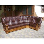 Шкіряний кутовий диван на дубовому каркасі (2144).ДНІПРО - LvivMarket.net, Фото 12