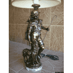 Старовинна  лампа-статуетка Пастушок (4109). ДНІПРО - LvivMarket.net, Фото 9