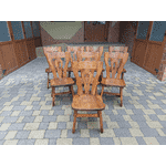 Комплект деревяних стільців (6416) - LvivMarket.net, Фото 1