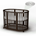 Ліжечко Ingvart Венге - ЛьвівМаркет, Фото 1 Ліжечко Ingvart Венге - LvivMarket.net, Фото 1