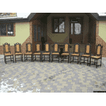 Стіл столовий, розкладний + 6 стільців (в стилі Яхт) (4577) - LvivMarket.net, Фото 79