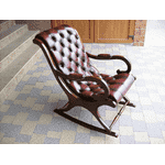 Шкіряне крісло- качалка Chesterfield (5871). ДНІПРО - LvivMarket.net, Фото 6