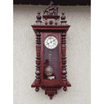 Антикварний настінний годинник Junghans (6722) - LvivMarket.net, Фото 3