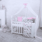 Комплект Маленька Соня Baby Design Premium Flowers з балдахіном - ЛьвівМаркет, Фото 1 Комплект Маленька Соня Baby Design Premium Flowers з балдахіном - LvivMarket.net, Фото 1