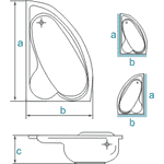 Ванна акрилова PMD DELFINA - ЛьвівМаркет, Фото 4 Ванна акрилова PMD DELFINA - LvivMarket.net, Фото 4