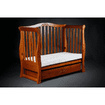 Ліжечко Glamour горіх - ЛьвівМаркет, Фото 3 Ліжечко Glamour горіх - LvivMarket.net, Фото 3