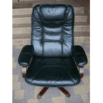 Шкіряне крісло,відпочинкове + пуфік (6142) - LvivMarket.net, Фото 15