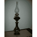 Лампа гасова. Латунь. Фарфор (4675) - ЛьвівМаркет, Фото 1 Лампа гасова. Латунь. Фарфор (4675) - LvivMarket.net, Фото 1