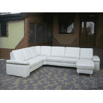 Новий шкіряний диван, розкладний POLINOVA (5577). ДНІПРО - LvivMarket.net, Фото 1