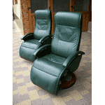 Відпочинкове шкіряне крісло з масажем (6090) - LvivMarket.net, Фото 7