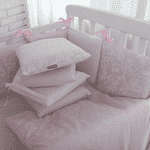 Комплект Маленька Соня Baby Design Premium Жаккард рожевий з балдахіном - LvivMarket.net, Фото 4