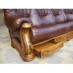 Шкіряний кутовий диван на дубовому каркасі (2144).ДНІПРО - LvivMarket.net, Фото 30