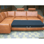 Новий шкіряний кутовий диван, розкладний (4410).ДНІПРО - LvivMarket.net, Фото 64
