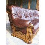Шкіряний кутовий диван на дубовому каркасі (2144).ДНІПРО - LvivMarket.net, Фото 14