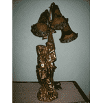 Настільна лампа-статуетка (шпіатр) (4674) - LvivMarket.net, Фото 1