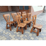 Комплект деревяних стільців (6416) - LvivMarket.net, Фото 5