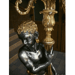 Деревяна статуя- лампа Мавр з факелом (5532). ДНІПРО - LvivMarket.net, Фото 13