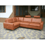 Новий шкіряний кутовий диван, розкладний (4410).ДНІПРО - LvivMarket.net, Фото 58