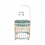 Ліжечко Tweeto 7 в 1, Колір Евкаліпт+Натуральний - ЛьвівМаркет, Фото 3 Ліжечко Tweeto 7 в 1, Колір Евкаліпт+Натуральний - LvivMarket.net, Фото 3