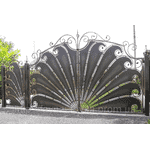 Ковані ворота хвіст павича (12400 грн.) - ЛьвівМаркет, Фото 1 Ковані ворота хвіст павича (12400 грн.) - LvivMarket.net, Фото 1