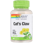 Котячий кіготь Айхерб iHerb Solaray, Cat's Claw, 500 mg, 100 VegCaps - LvivMarket.net, Фото 2