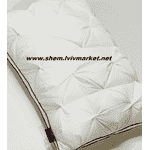 Подушка з наповненням замінник лебединого пуху кант squere - LvivMarket.net, Фото 2