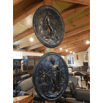 Пара настінних гіпсових картин-панно  (4290) - ЛьвівМаркет, Фото 2 Пара настінних гіпсових картин-панно  (4290) - LvivMarket.net, Фото 2