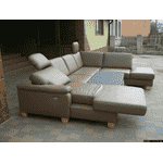 Новий шкіряний П-подібний диван, розкладний (4945). ДНІПРО - LvivMarket.net, Фото 46