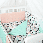 Комплект Маленька Соня Comfort трикутники Loft з балдахіном - ЛьвівМаркет, Фото 3 Комплект Маленька Соня Comfort трикутники Loft з балдахіном - LvivMarket.net, Фото 3