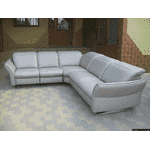Новий шкіряний кутовий розкладний диван (5562) - LvivMarket.net, Фото 3