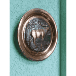 Декоративна мідна тарілка Олень (4302) - ЛьвівМаркет, Фото 5 Декоративна мідна тарілка Олень (4302) - LvivMarket.net, Фото 5