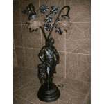 Настільна лампа-статуетка (шпіатр) (3682).ДНІПРО - LvivMarket.net, Фото 7