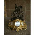 Годинник камінний Вершник (4937) - ЛьвівМаркет, Фото 1 Годинник камінний Вершник (4937) - LvivMarket.net, Фото 1