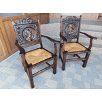 Пара антикварних крісел Bretonse (6690) - LvivMarket.net, Фото 5