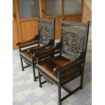 Пара антикварних крісел Bretonse (5911) - LvivMarket.net, Фото 7