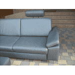 Новий шкіряний диван + пуф POLINOVA (5578) - LvivMarket.net, Фото 20