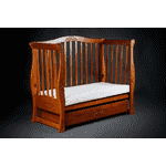 Дитяче ліжечко-диванчик з різьбленням горіх - ЛьвівМаркет, Фото 3 Дитяче ліжечко-диванчик з різьбленням горіх - LvivMarket.net, Фото 3