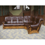 Шкіряний кутовий диван на дубовому каркасі (2144).ДНІПРО - LvivMarket.net, Фото 34