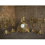 Камінний годинник з канделябрами (6313) - ЛьвівМаркет, Фото 62 Камінний годинник з канделябрами (6313) - LvivMarket.net, Фото 62