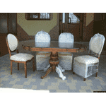 Стіл столовий, розкладний + 4 стільці (новий) (4397). ДНІПРО - LvivMarket.net, Фото 1
