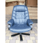 Шкіряне крісло,відпочинкове + пуфік (2673).ДНІПРО - LvivMarket.net, Фото 5