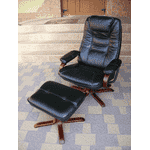 Шкіряне крісло,відпочинкове + пуфік (6142) - LvivMarket.net, Фото 6