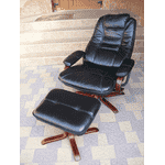 Шкіряне крісло,відпочинкове + пуфік (6142) - LvivMarket.net, Фото 8