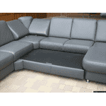 Новий шкіряний диван, розкладний (4946) - LvivMarket.net, Фото 33